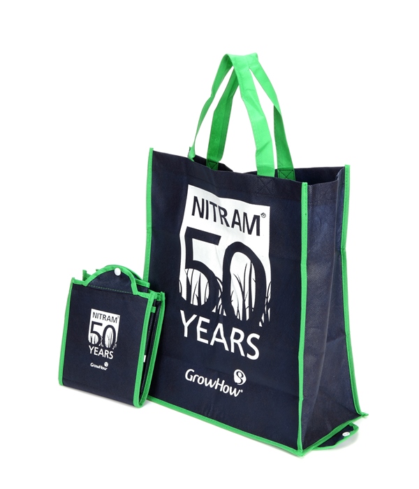 Folding best sale tote bag